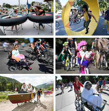 Examples of ideas from entries in the Chainless Bike Race and Tour De Fat